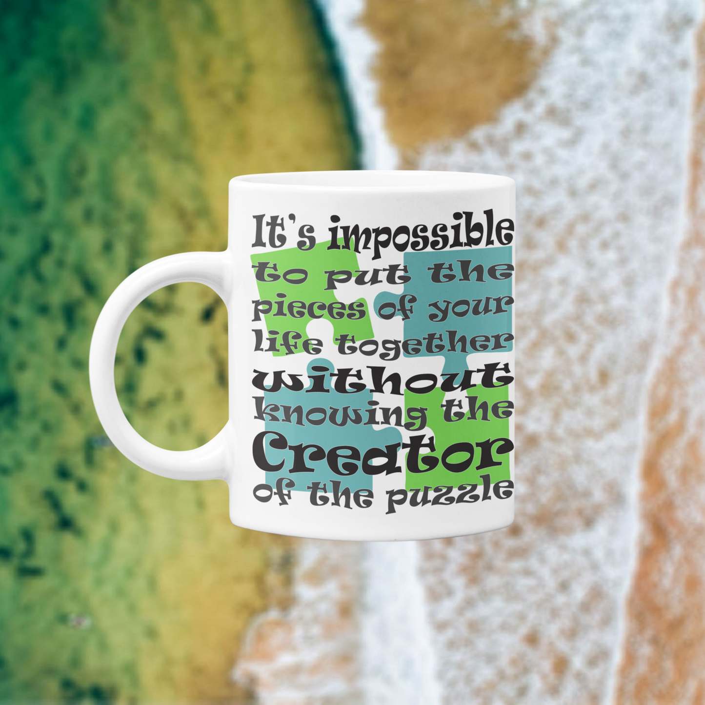 Puzzle Ceramic Mug 11oz