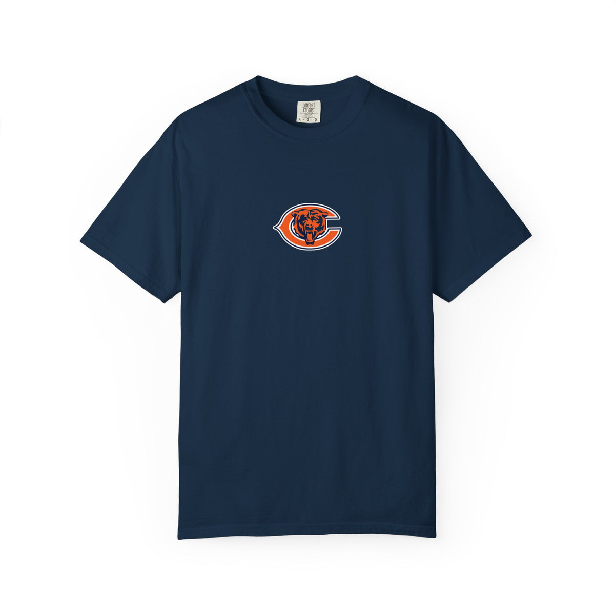 Chicago Bears Script Logo T-Shirt — "Good, Better, Best" Back-Print Fan Tee