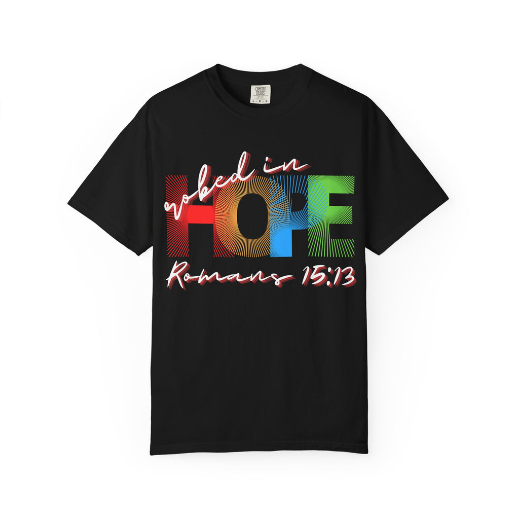 Robed in Hope Vibrant Color T-shirt