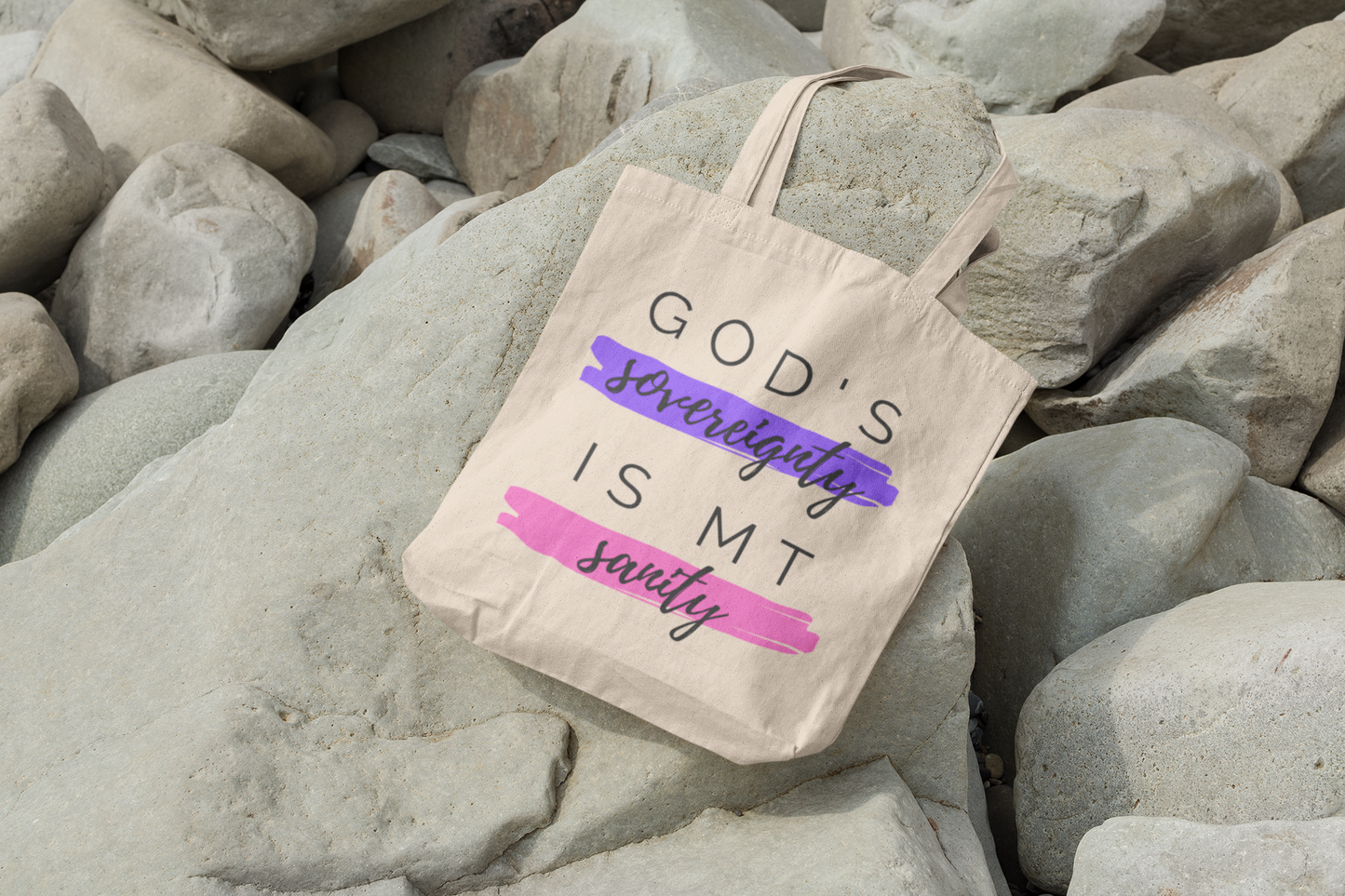 God's Sovereignty Canvas Tote Bag