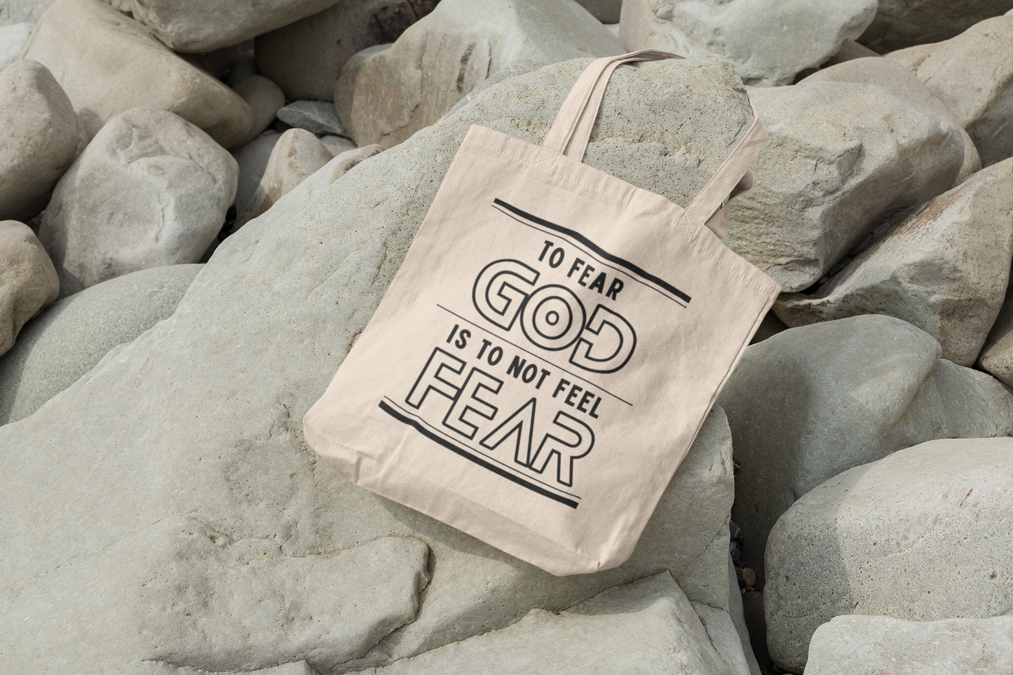 To Fear God Canvas Tote Bag