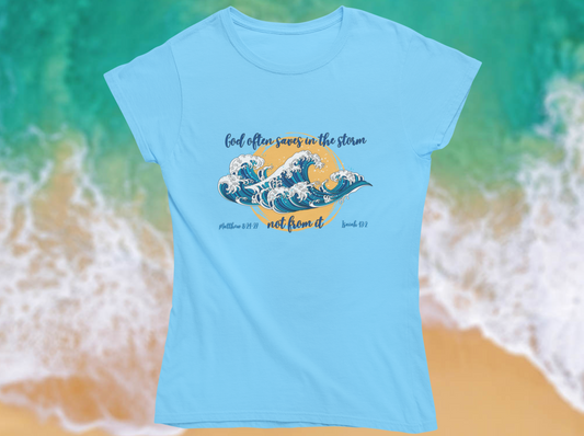 Women's Saves in the Storm T-shirt