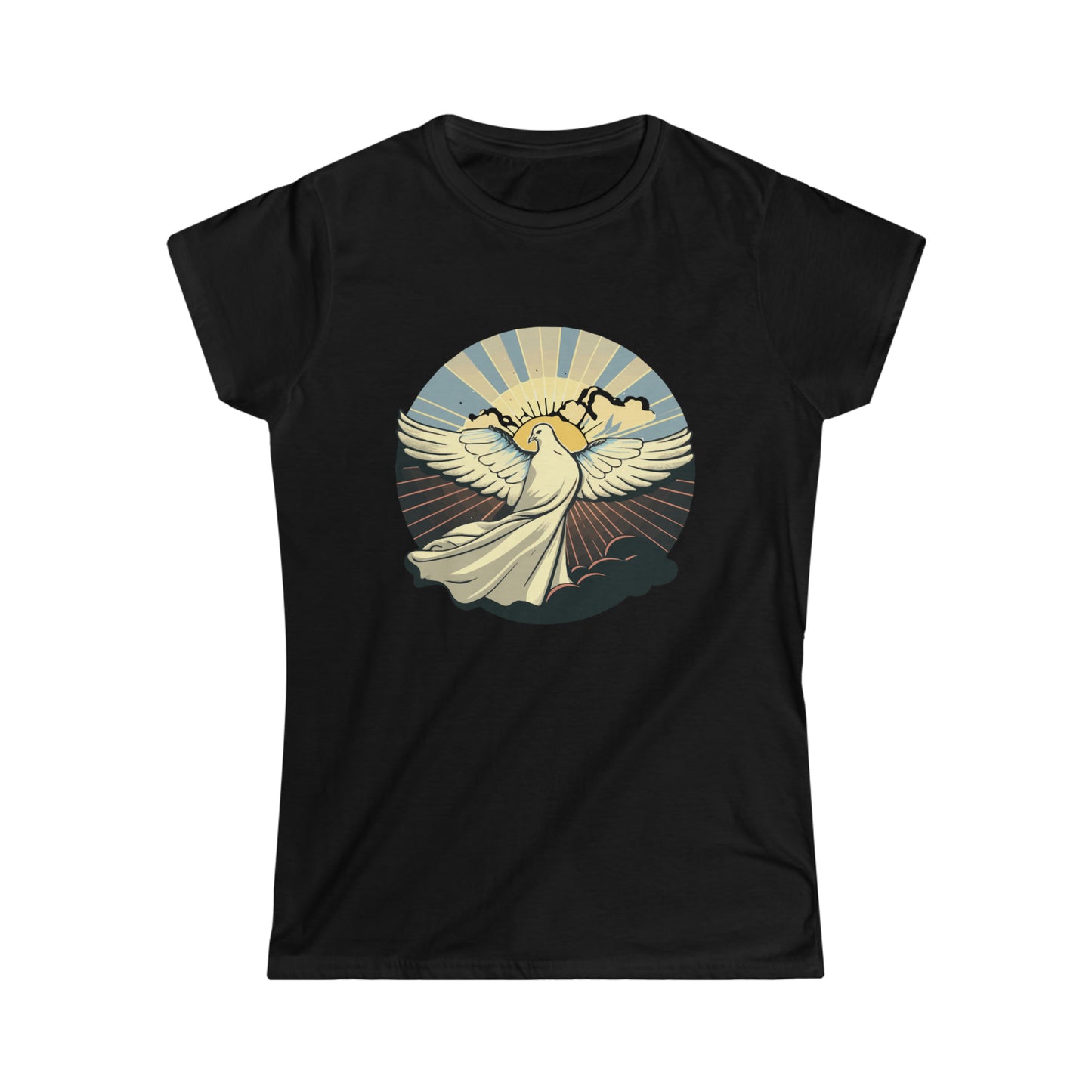 Women's Robed in Hope Dove T-shirt