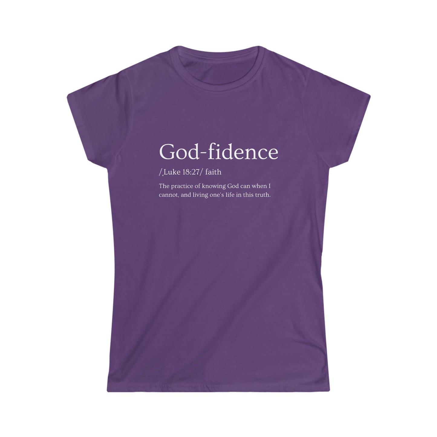 Women's God-fidence T-shirt