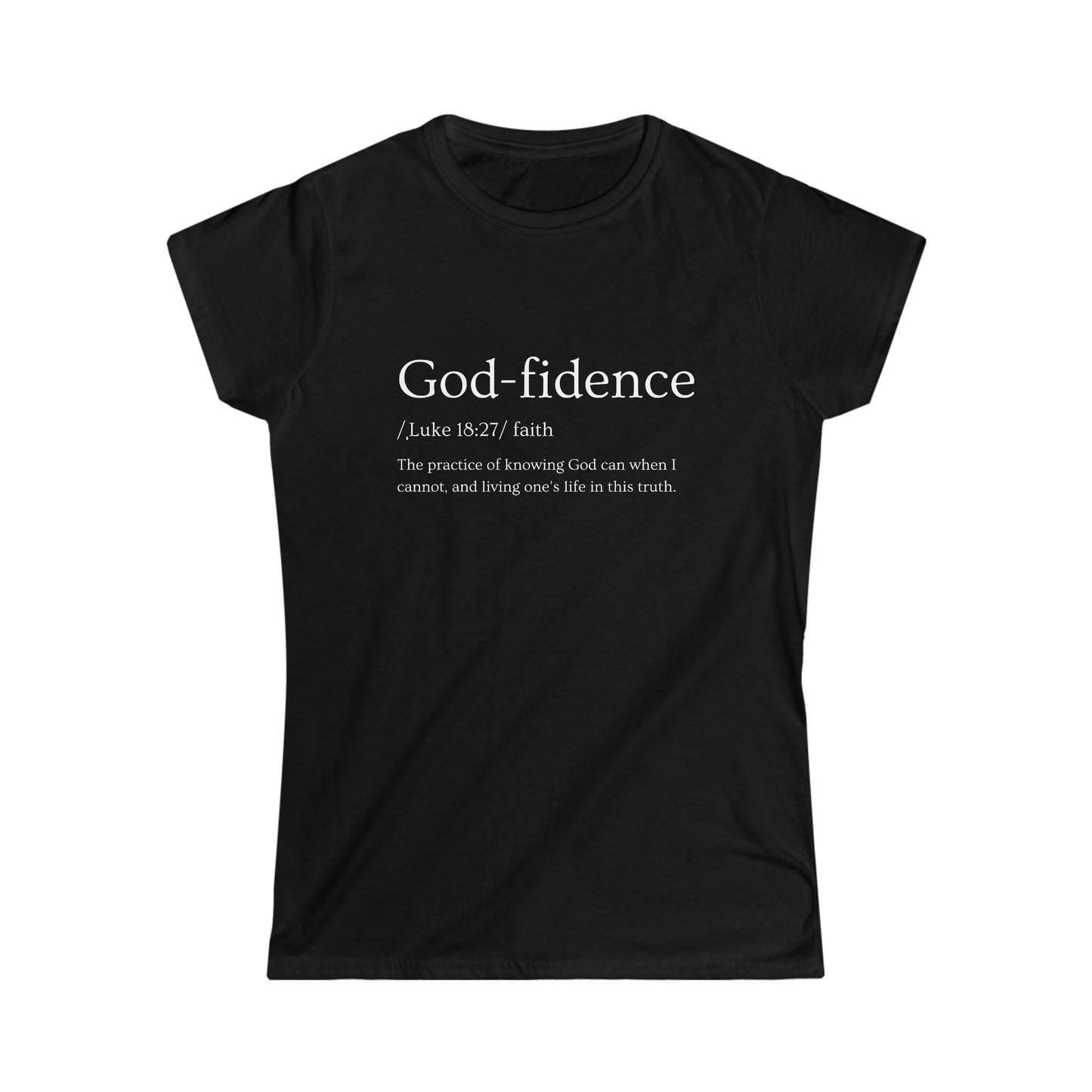 Women's God-fidence T-shirt