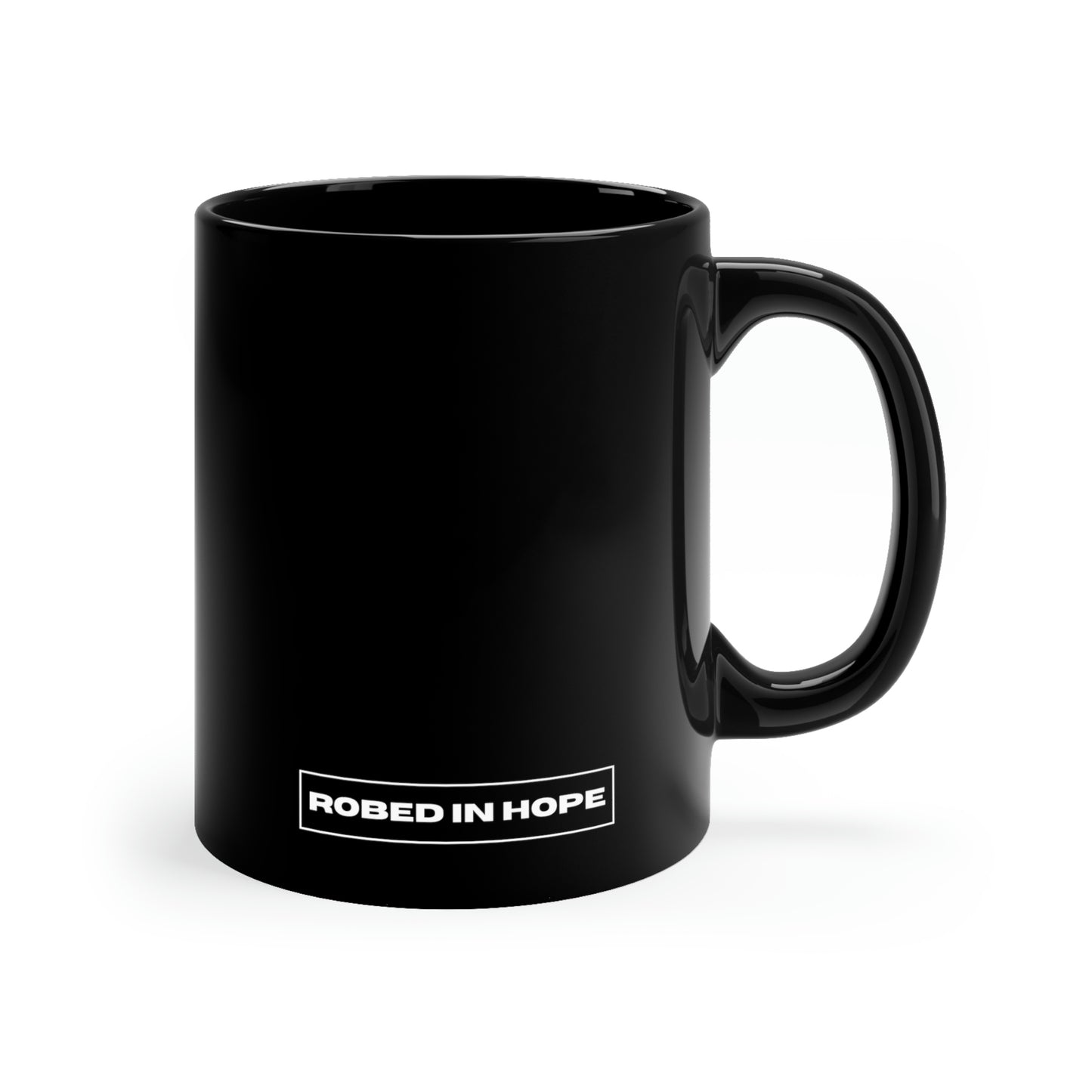 Echoes Into Eternity Ceramic Black Mug 11oz