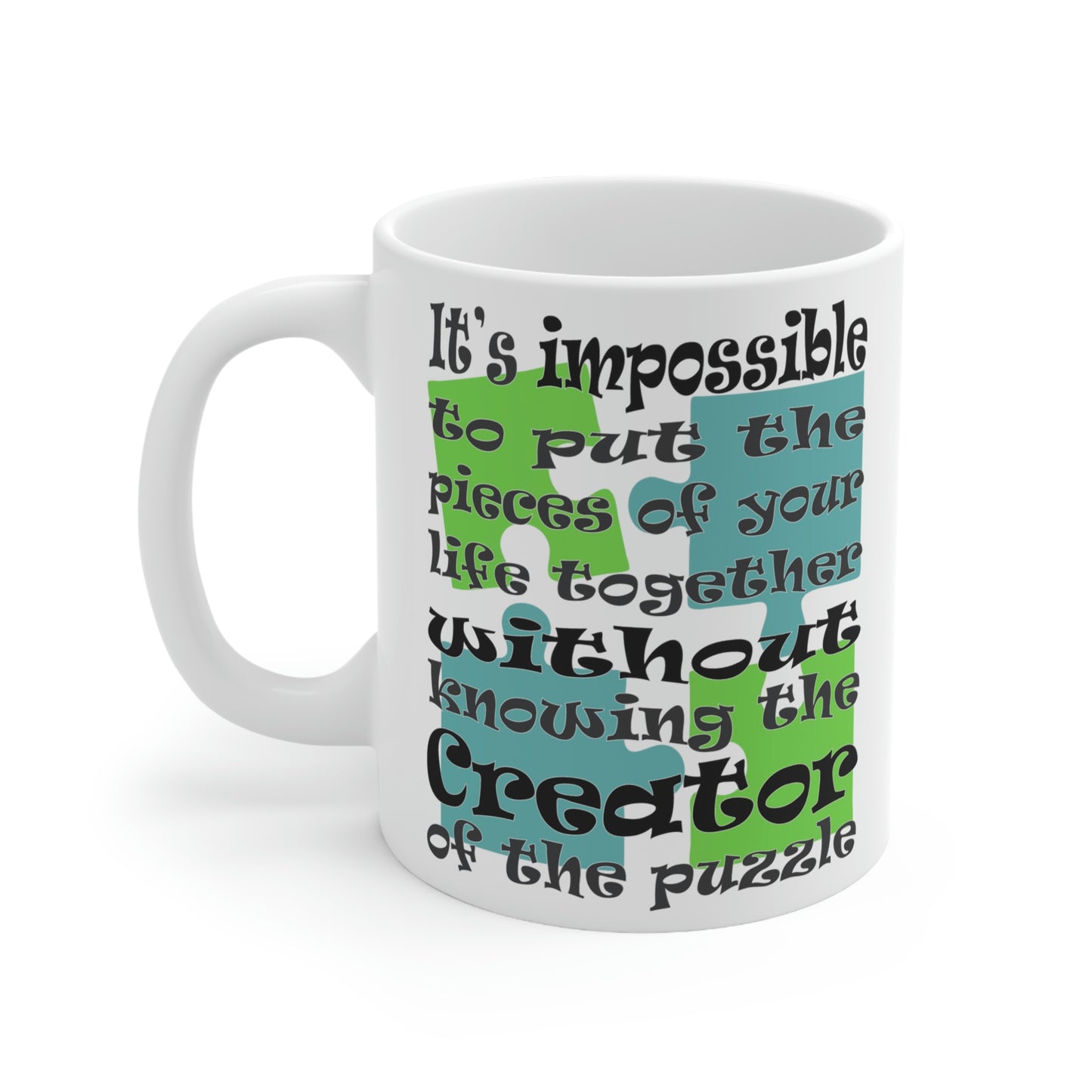 Puzzle Ceramic Mug 11oz