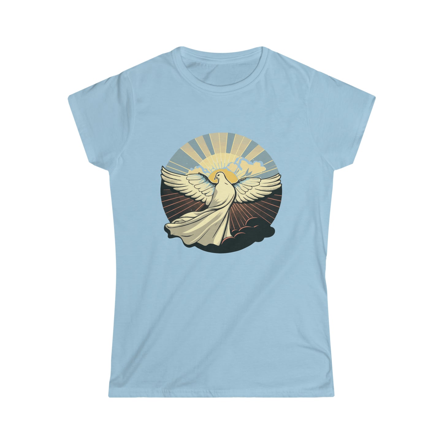 Women's Robed in Hope Dove T-shirt