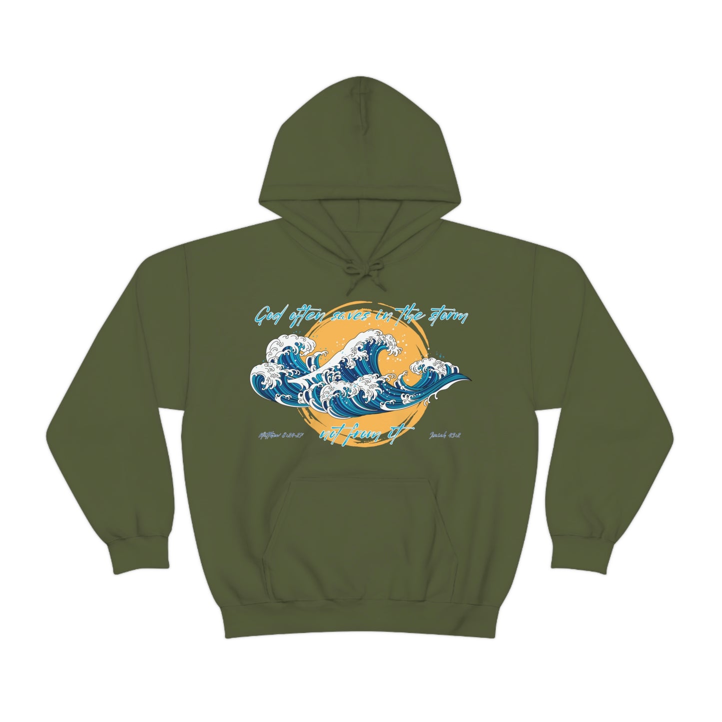 God Saves In The Storm Hoodie