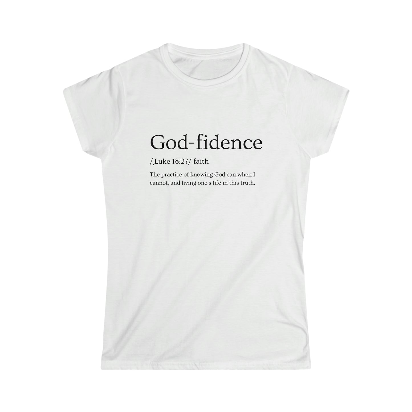 Women's God-fidence T-shirt